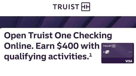 truist bonus|$400 bonus from truist bank.